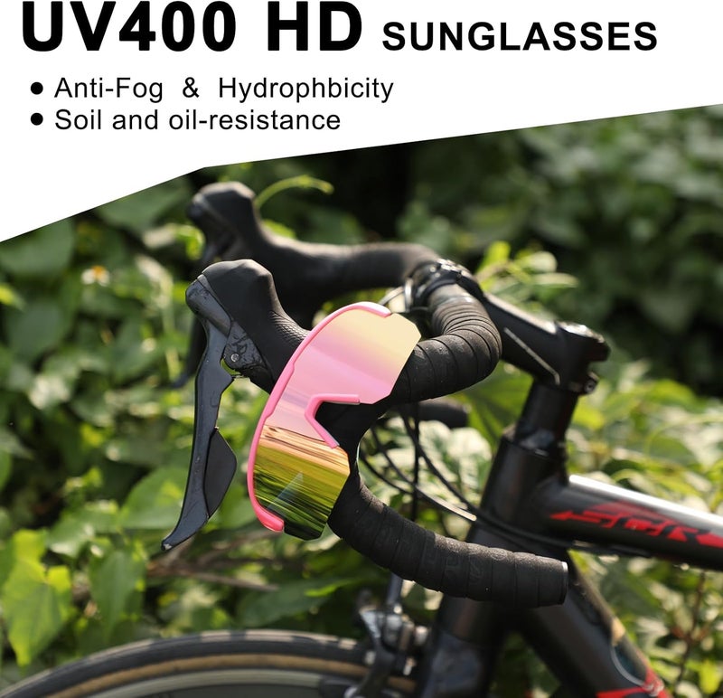 BangLong Polarized Sports Sunglasses for Men Women - UV Protection Sun Glasses for Running Baseball Cycling Bike Fishing - Image 3